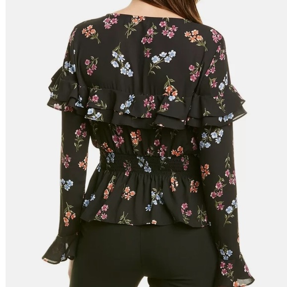 LIKELY Floral Ruffle Top - Picture 2 of 8